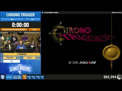 Chrono Trigger (Glitchless 100%) by puwexil - RPG Limit Break 2025