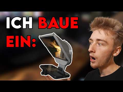 Der perfekte Teleprompter: Einfach selbst bauen und 3D-Drucken.