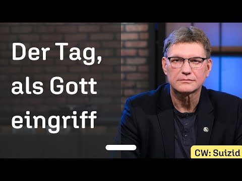 He sought death and found life: A supernatural encounter with God