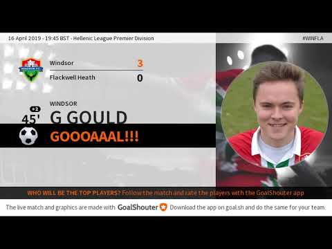 Windsor FC Vs. Flackwell Heath - 16/04/19