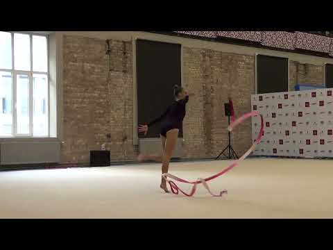 Zlata Karpoviča ribbon Latvijas Republikas kauss mākslas vingrošanā 2022