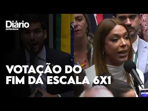 Érika Hilton e André Fernandes têm embate na Câmara durante votação do fim da escala 6x1