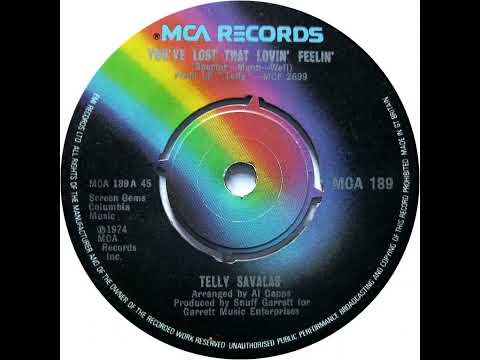UK New Entry 1975 (129) Telly Savalas - You've Lost That Lovin' Feelin'