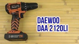 Daewoo Power B21V Li-Ion - відео 1
