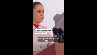 Download lagu CLAUDIA SHEINBAUM: México enviará ayuda humanitaria a Cuba #shorts mp3