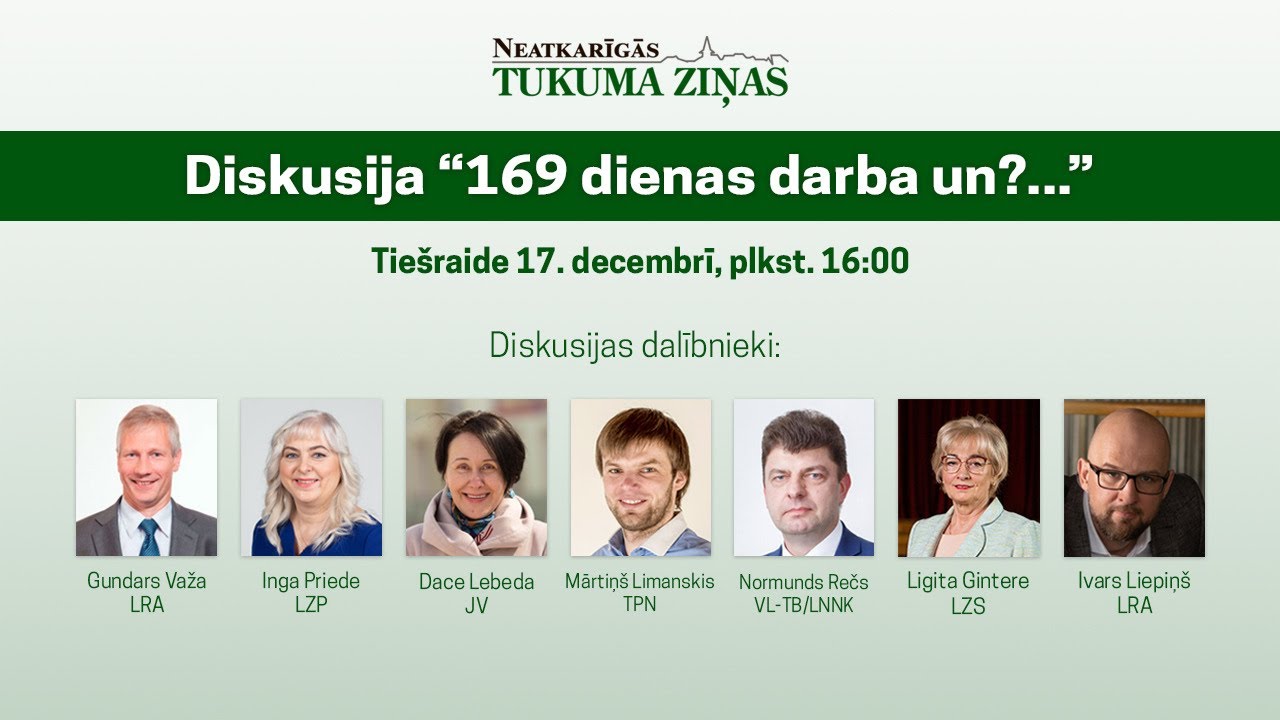 Sākam diskusiju ar novada domes deputātiem