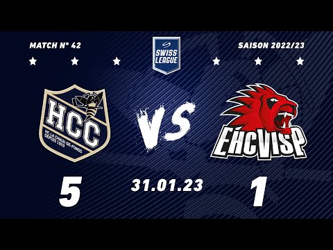 31 Janvier 2023 HC La Chaux-de-Fonds – EHC Viège (5-1)