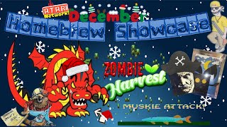 December Atari Homebrew Showcase