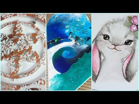 Manos a la Obra TV  2019  Programa 87 Corazones Deco - Cartel Navideño - Acuarela