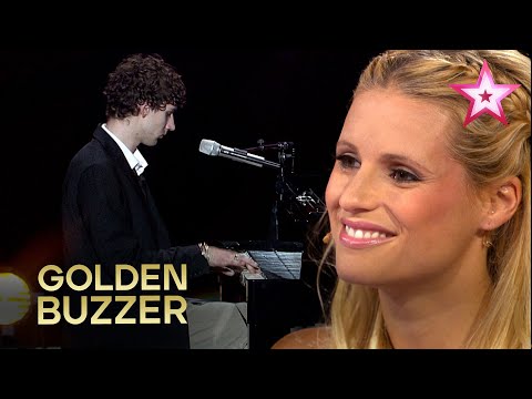 After a difficult childhood, he reached the Golden Buzzer ✨ Piano puts him on the right path 🎹 | ...