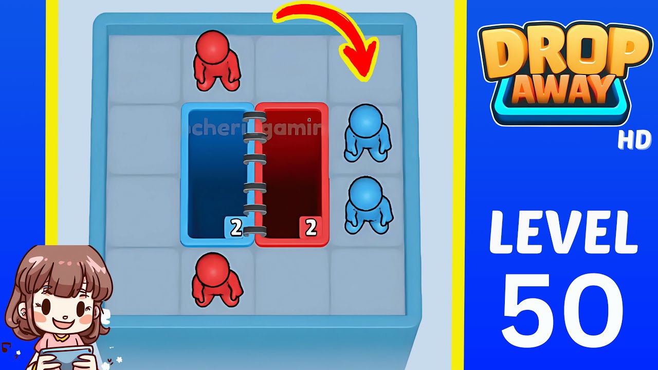 Drop Away Level 50 Walkthrough Solution