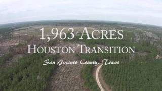 preview picture of video '1,963 Ac Houston Transition'