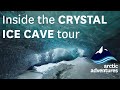 Inside The Crystal Ice Cave Tour