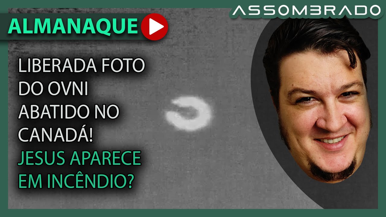 LIBERADA FOTO DE OVNI ABATIDO E NUNCA RECUPERADO NO CANADÁ; JESUS APARECEU NO FOGO? (A.A. #1221)