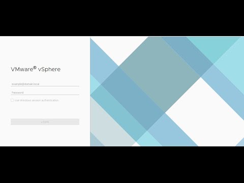 vSphere 6.7 -install and configure VMware vCenter Server Appliance 6.7 (VCSA)
