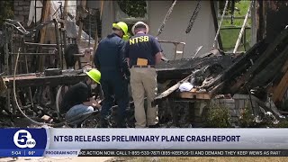 NTSB releases preliminary report on deadly Akron plane crash