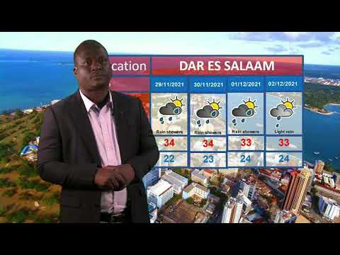 TANZANIA WEATHER FORECAST 27/11/2021