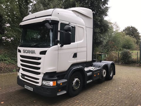 PE64USD SCANIA R450 HIGHLOINE TRACTOR UNIT FOR SALE AT E M ROGERS LTD