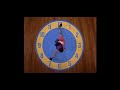 Big Comfy Couch Clock Rug Stretch Christmas Version Season 4