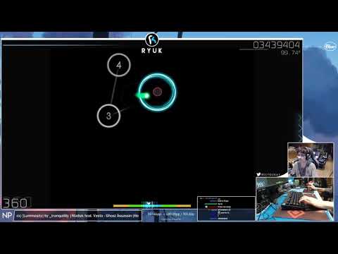 [Live] RyuK | Maduk feat. Veela - Ghost Assassin [Luminosity] 1st +HDDT FC 99.74% {#1 698pp} - osu!