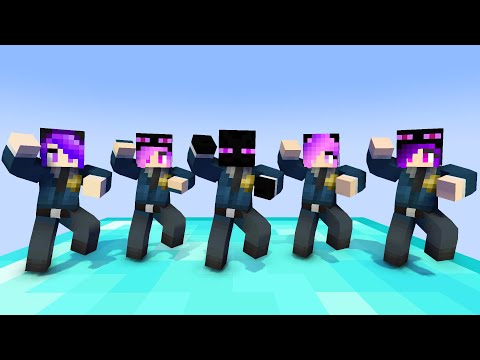 MONSTER SCHOOL : GANGNAM STYLE POLICE ENDERMAN FAMILY - MINECRAFT ANIMATION