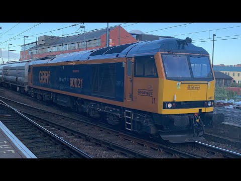Class 60 60021 Passing Newcastle With Tones