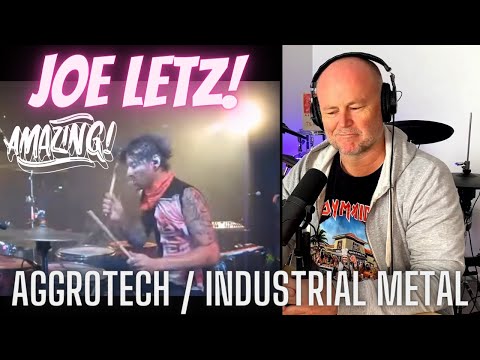 Drum Teacher Reacts: JOE LETZ drum cam | 'Get Your Body Beat' - Combichrist |