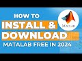 How to Download & Install Matlab in laptop for Students 2024 - Matlab R2023b Free Version