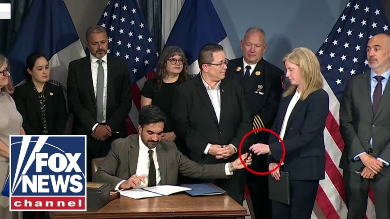 'It is ABHORRENT!': Mamdani skewered on 9/11 ceremonial pen controversy