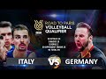 Italy vs Germany | Volleyball Olympic QT 2023