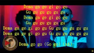 Bad Bunny - El Alfa El Jefe   Dema Ga Ge Gi Go Gu letra#..