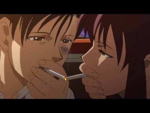 Cigarette Kiss - Rock and Revy. The most famous scene, p2
