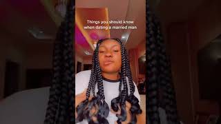 THINGS YOU SHOULD KNOW WHEN DATING A MARRIED MAN| #shots #relationships