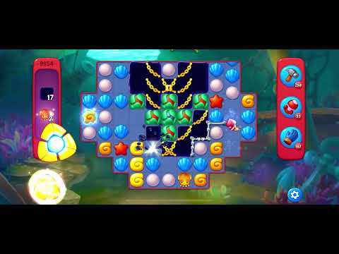 Fishdom Hard level 9934 no boosters フィッシュダム ハード