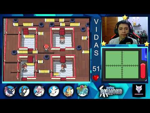 Pokemon Diamante MEGALOCKE Ep. 27: El gimnasio mamado