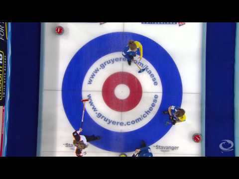 CURLING: SWE-GER Euro Chps 2013 Women Draw 9 HIGHLIGHTS