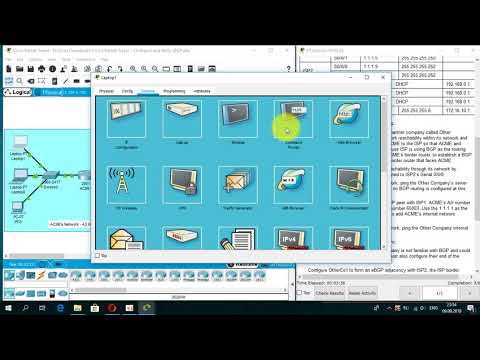 3.5.3.4 Packet Tracer - Configure and Verify eBGP