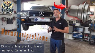 Wymiana akumulatora ciśnienia KE-Jetronic: Problemy z ciepłym startem (R107, W124...)
