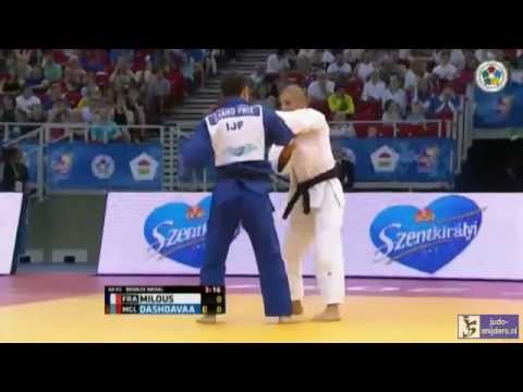 Judo 2014 Grand Prix Budapest: Milous (FRA) - Dashdavaa (MGL) [-60kg] bronze