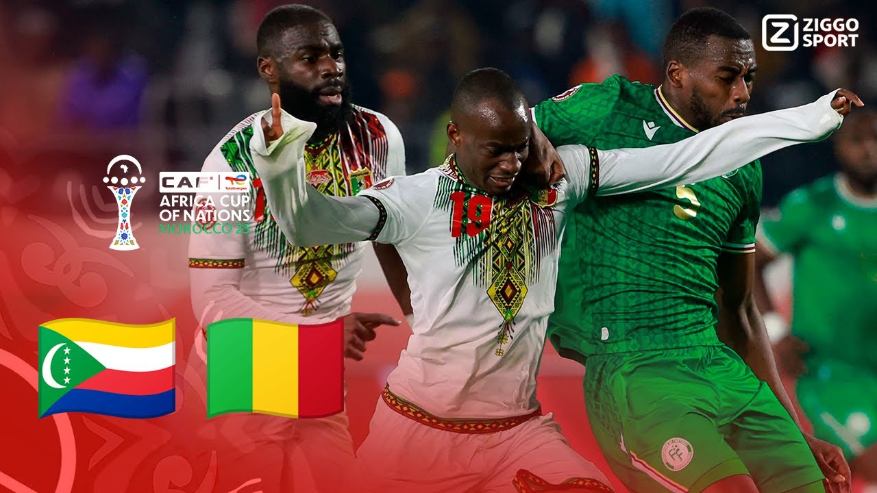 BIKKELHARDE STRIJD IN DIRECT DUEL OM PLAATS TWEE!🥵| Comoren vs Mali | Afrika Cup 2026 | Samenvatting