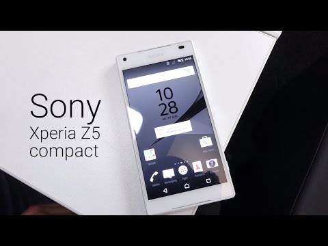 Sony Xperia Z5 Compact hands-on & first impression (German)