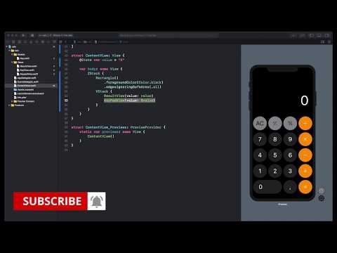 The Calculator (part 1) - Learn Swift UI