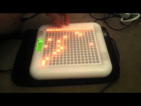 My first tenori-on tutorial / demonstration / overview