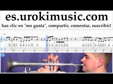 Tutorial de Trompeta Martin Garrix feat Khalid - Ocean Clases Notas um-i927