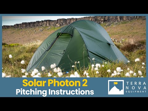 Solar Photon 2 Tent Pitching Video | Terra Nova Equipment