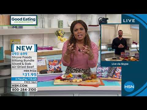 Stryve Foods Biltong Bundle Sliced Slab AirDried Beef