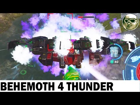 BEHEMOTH 4 THUNDER MAX GAMEPLAY WAR ROBOTS REMASTERED