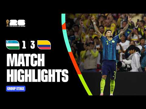 Uzbekistan 1-3 Colombia