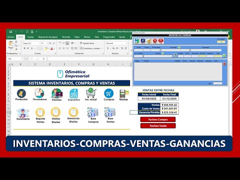 , title : 'CONTROL DE INVENTARIO - COMPRAS - VENTAS - GANANCIAS - Sistema  Inventarios-Kardex-STOCK - en Excel'