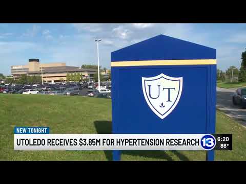 13 ABC: UToledo Receives $3.85M for Hypertension Research